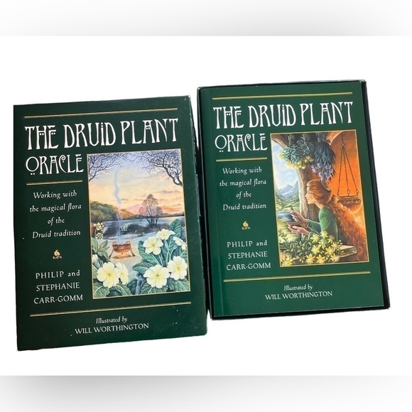 DRUID PLANT ORACLE (Book & Card Pack) by Carr-Gomm, Philip & Stephanie Paperback - Picture 2 of 5